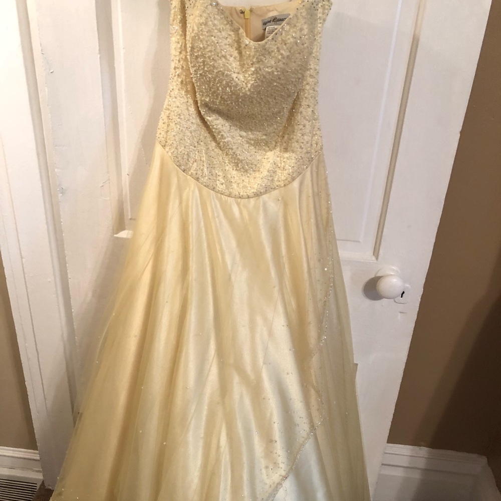 Strapless Prom Dress 👗